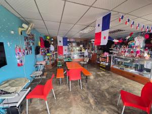 Restaurace v ubytování Hostal Buena Esperanza El Copé de La Pintada