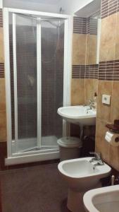 Ванная комната в 3 Lati di Pitagora B&B