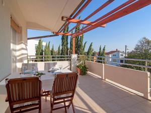 Balkón nebo terasa v ubytování Apartments Ceja near sea