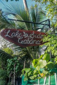 Zahrada ubytování lake side cabana