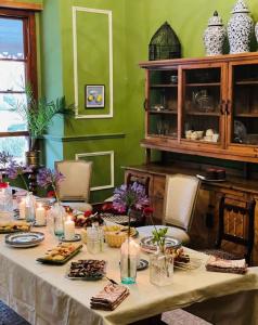 Mad i villaen eller i nærheden