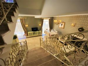 Marrone Hotel Tsaghkadzor的休息区