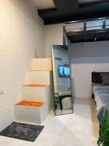 Voodi või voodid majutusasutuse Lee's Transient Unit 2 toas
