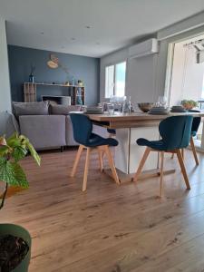 Posezení v ubytování Appartement calme avec vue