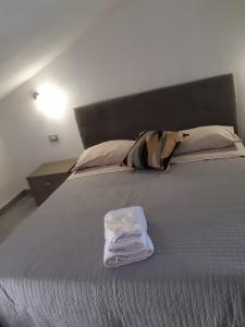 Postel nebo postele na pokoji v ubytování Mare&Vancanze