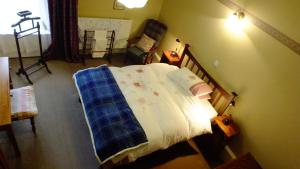 Postel nebo postele na pokoji v ubytování Greystones B&B