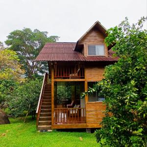 Zahrada ubytování Ecolodge Don Felix