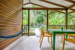 Vonkajšia záhrada v ubytovaní Boho lodge Montezuma l&l