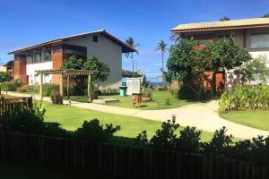 Zahrada ubytování Ykutiba -apt F001 térreo vista parcial mar