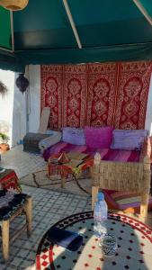 Posezení v ubytování RIAD DAR DIWAN + 37 fotografií