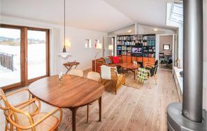 Posezení v ubytování Holiday Home Brislingvej