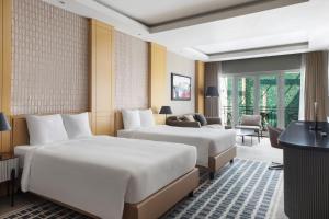 Posezení v ubytování Skopje Marriott Hotel