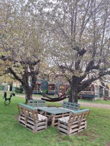 Zahrada ubytování CasaVerde Hostal Ecologico