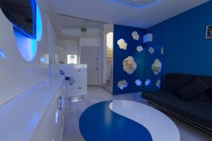 Posezení v ubytování Element Suites