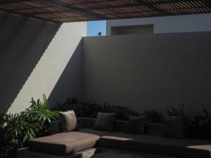 Χώρος καθιστικού στο SUKU Villas - Selong Belanak