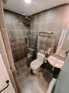 Koupelna v ubytování M Design Hotel @ Seri Kembangan