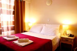 Katil atau katil-katil dalam bilik di Flats em frente ao Allianz Parque - HOTEL EM PERDIZES
