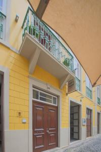 O edifício em que o hostel se localiza