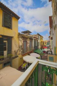 O edifício em que o hostel se localiza
