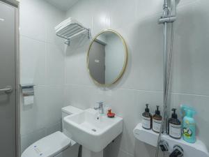 Vannituba majutusasutuses Hotel Leo Changwon Central Branch