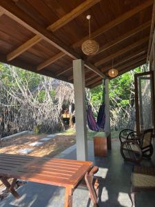 Zahrada ubytování Ganesh Garden Beach Cabanas