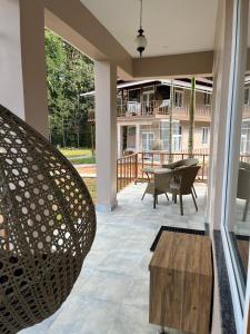 Patio nebo venkovní prostory v ubytování Kanive Eco Stay sakleshpur