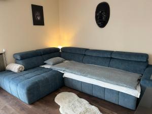 Ruang duduk di Esterhazy Apartman