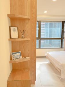 Снимка в галерията на Anping Nordic sea view three bedrooms в Тайнан