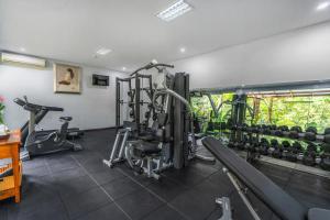 Fitness centrum a/nebo fitness zařízení v ubytování The Lokha Ubud Resort, Villas & SPA
