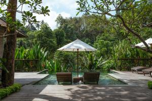 Zahrada ubytování The Lokha Ubud Resort, Villas & SPA