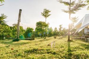 Zahrada ubytování Panorama Glamping
