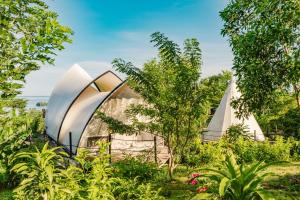 Zahrada ubytování Panorama Glamping