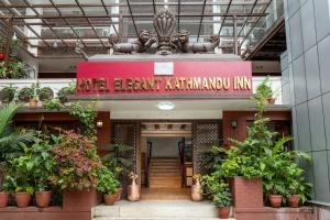 Majutusasutuse Hotel Elegant Kathmandu Inn fassaad või sissepääs