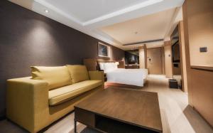 Predel za sedenje v nastanitvi Grand Metropark Hotel Shanghai Pudong