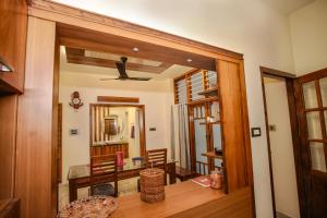 Knihovna v bed and breakfast