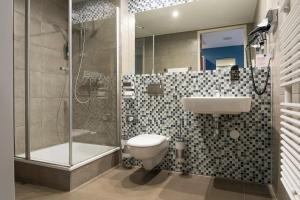 Koupelna v ubytování MEININGER Hotel Amsterdam City West