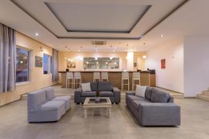 Posezení v ubytování Zeus Hotels Palm Beach