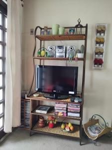 Køkken eller tekøkken på Apartamento em Itaipava