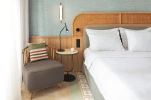 Postel nebo postele na pokoji v ubytování SENTIDO Apollo Palace