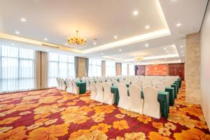 Posezení v ubytování Zhangzhou Yuyuan Hotel