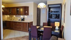 Kuchyňa alebo kuchynka v ubytovaní Apartament nad Potokiem