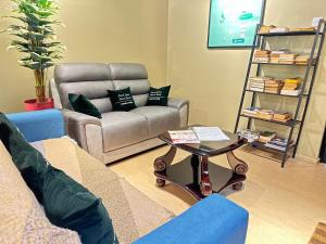 Istumisnurk majutusasutuses A3A Oastel CoLiving