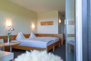 Letto o letti in una camera di Hotel Bad Ramsach