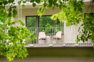 Balcone o terrazza di Hotel Bad Ramsach