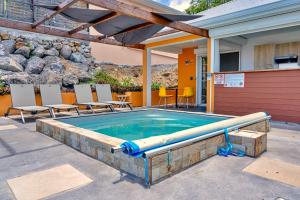 Bassein majutusasutuses Villa Bon manjé cosy, piscine privative & vue Mer või selle lähedal