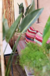 Posezení v ubytování Riad 10 Mandarin BOUTIQUE RIAD