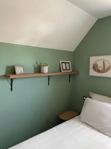 Postel nebo postele na pokoji v ubytování Aurelia Glamping en B&B