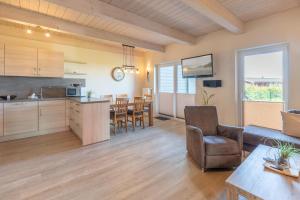 Η κουζίνα ή μικρή κουζίνα στο Meeresbrise