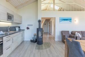 Η κουζίνα ή μικρή κουζίνα στο Sternschnuppe +23 φωτογραφίες