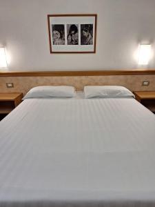 Postel nebo postele na pokoji v ubytování Hotel Tre Ville